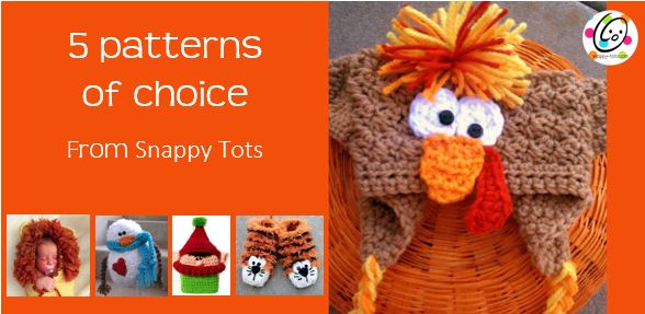Snappy Tots - 5 Patterns of Choice