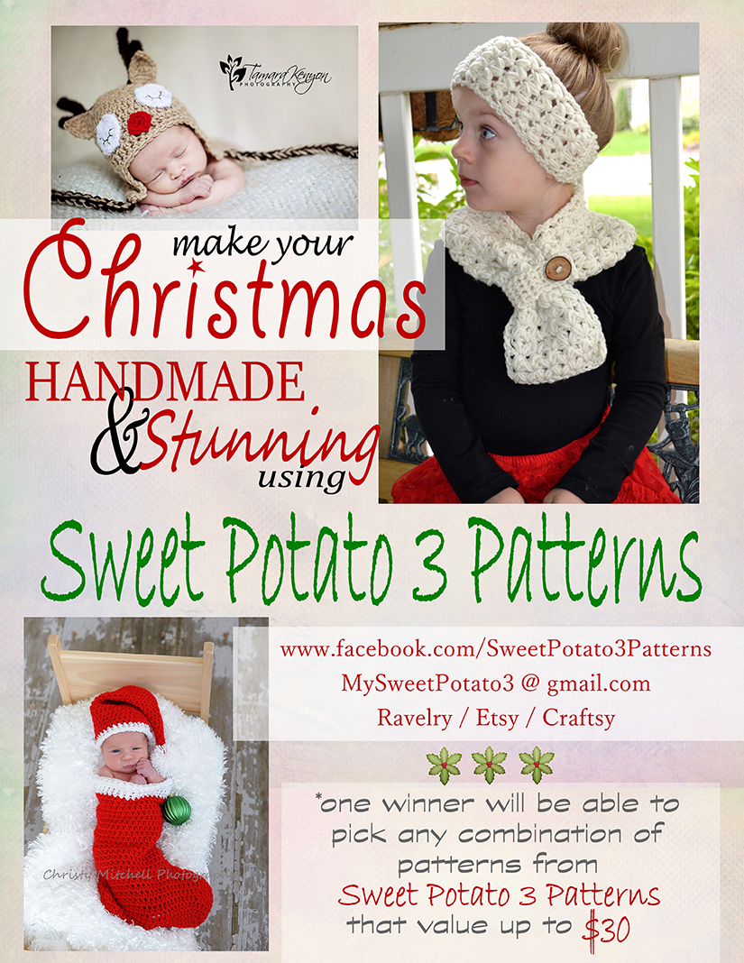 Sweet Potato 3 Patterns - $30 Shop Credit