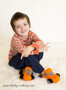 Boy's Footwear crochet pattern