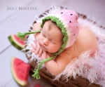 Baby Watermelon Knit Hat