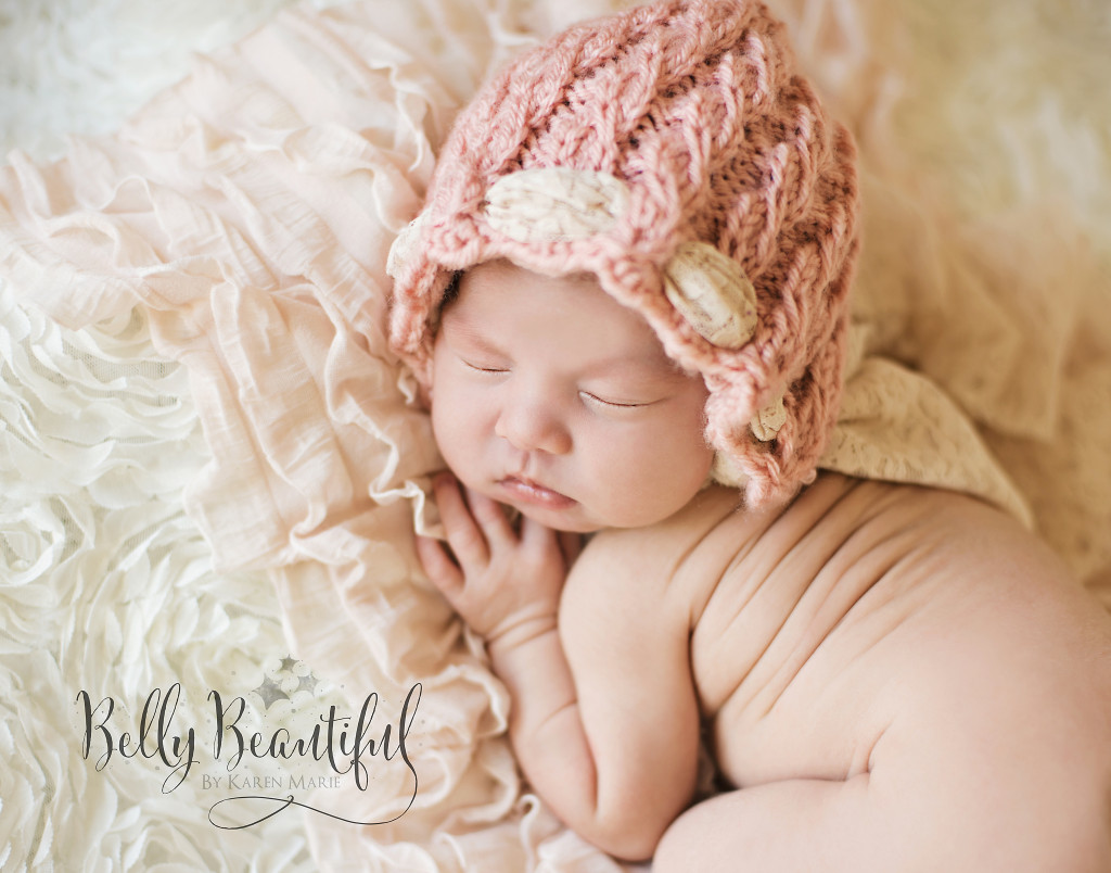 Elegance Baby Bonnet Knit Pattern