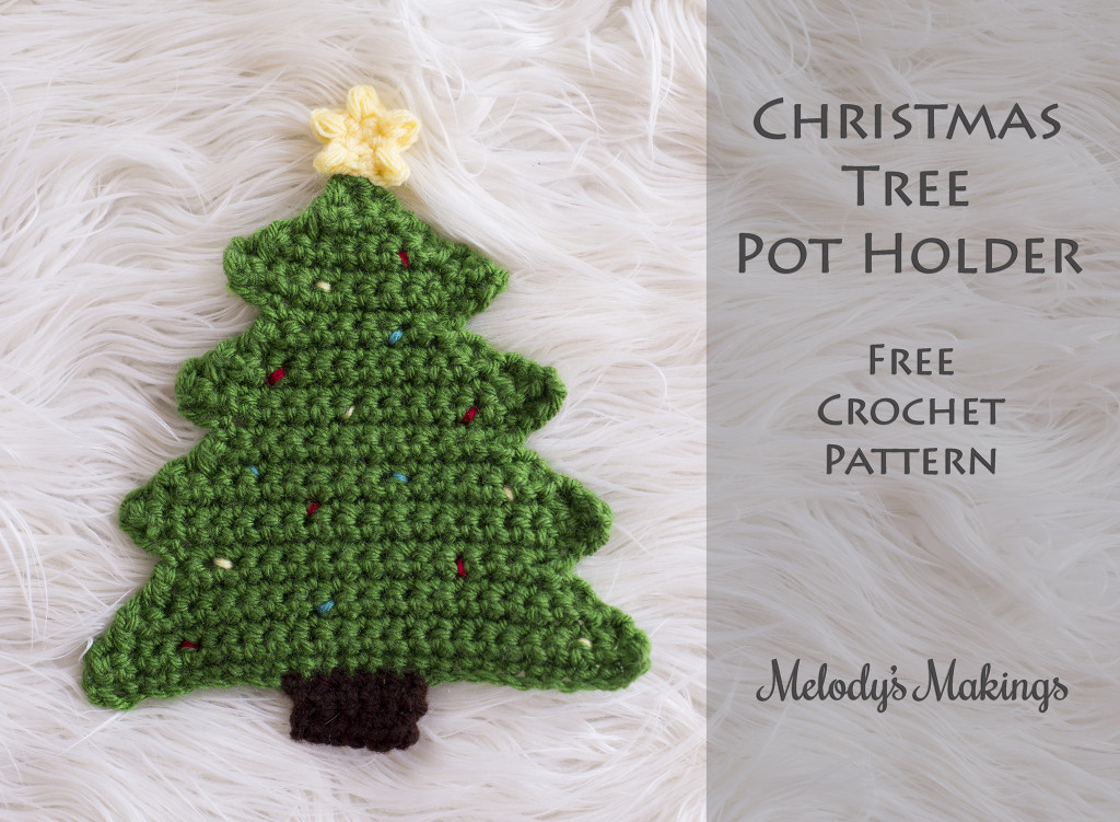 Free knitted christmas tree pattern