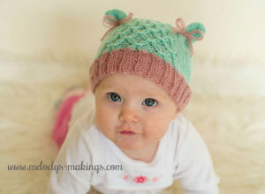 knit baby kitty hat pattern