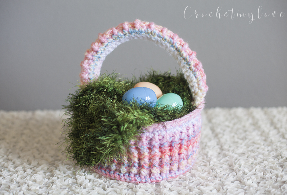 Easy Easter Basket Crochet Pattern
