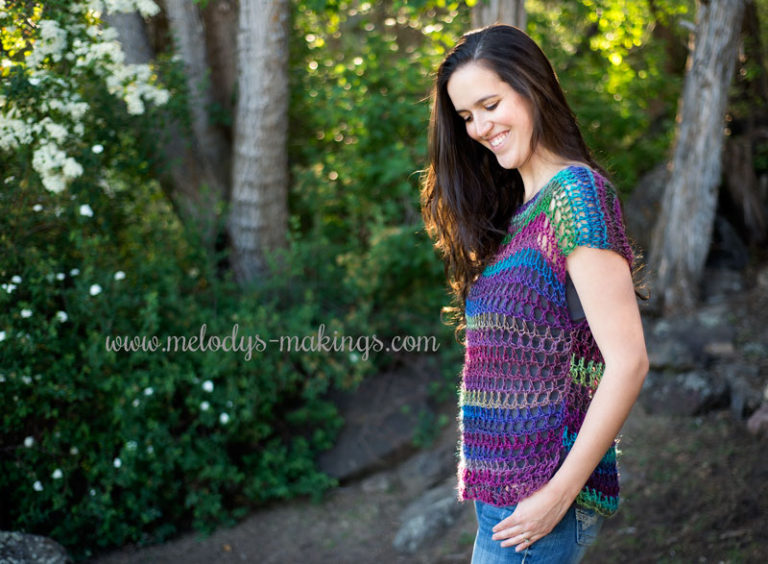 Everyday Top {Free Crochet Pattern!} ⋆ Melody's Makings