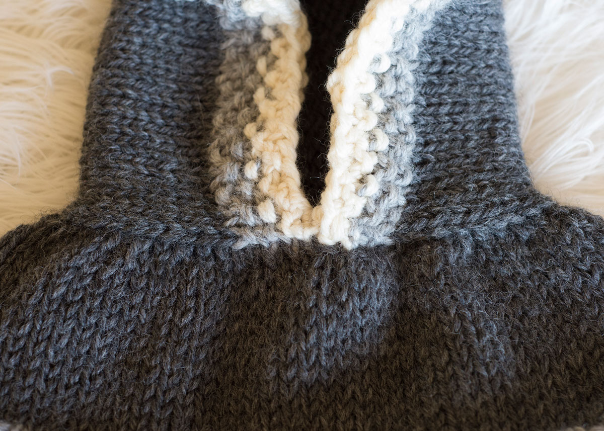 Rustic Raccoon Hooded Cowl Knit Pattern ⋆ Melody's Makings