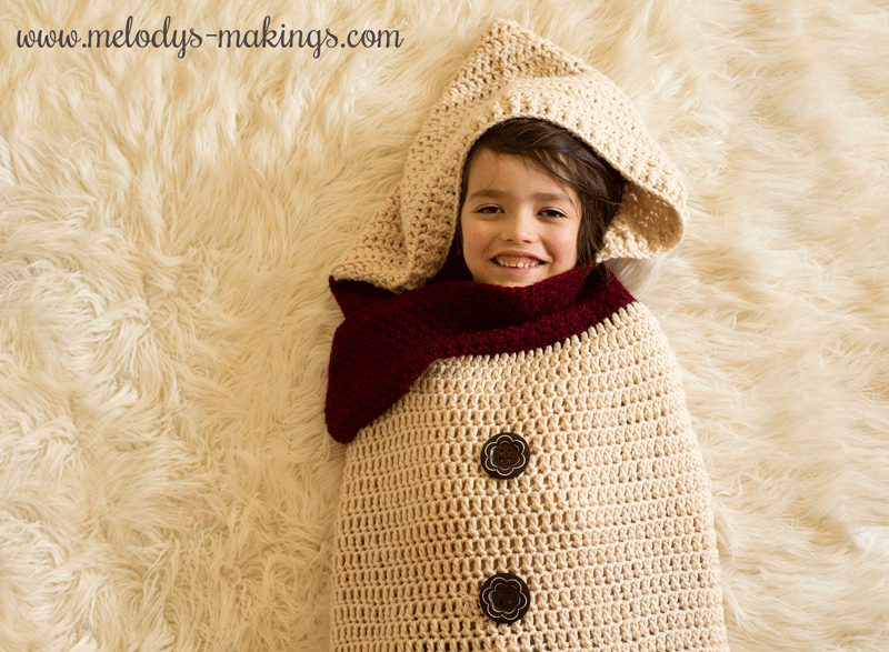Crochet Snowman Blanket