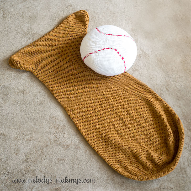 Crochet Baseball Set