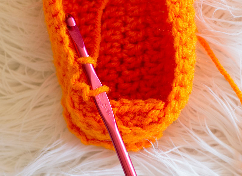 Crochet Slipper Tutorial Photo 11