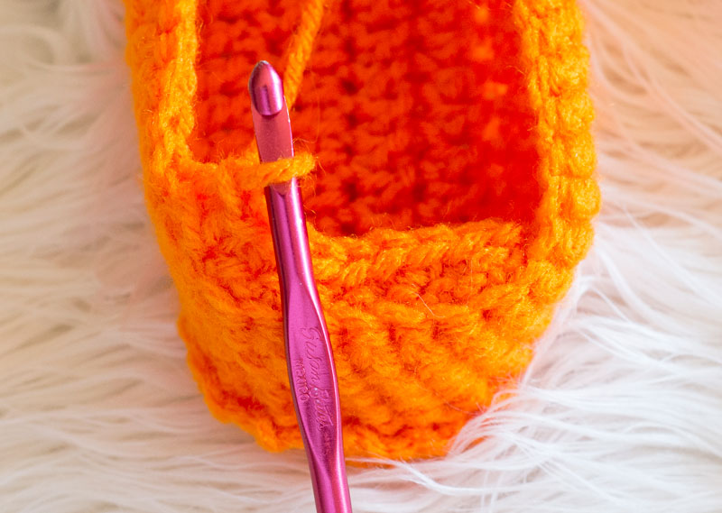 Crochet Slipper Tutorial Photo 12