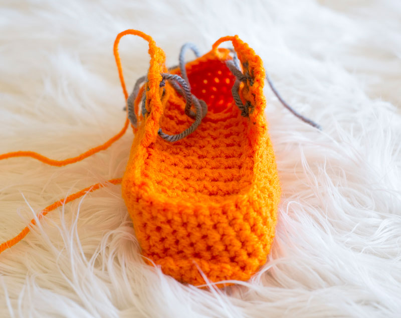 Crochet Slipper Tutorial Photo 19