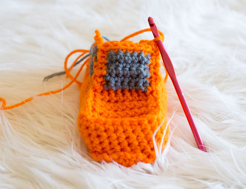 Crochet Slipper Tutorial Photo 22
