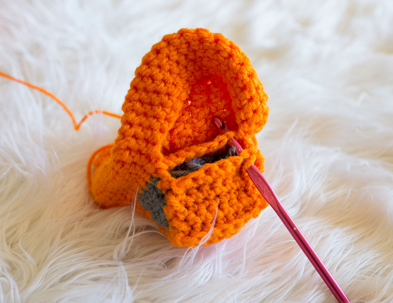 Crochet Slipper Tutorial Photo 25