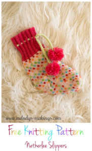 knit slipper