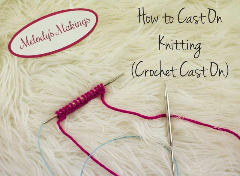 knitting foundation cast on row