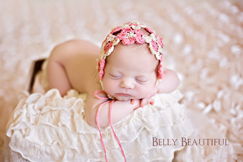Floral Baby Bonnet