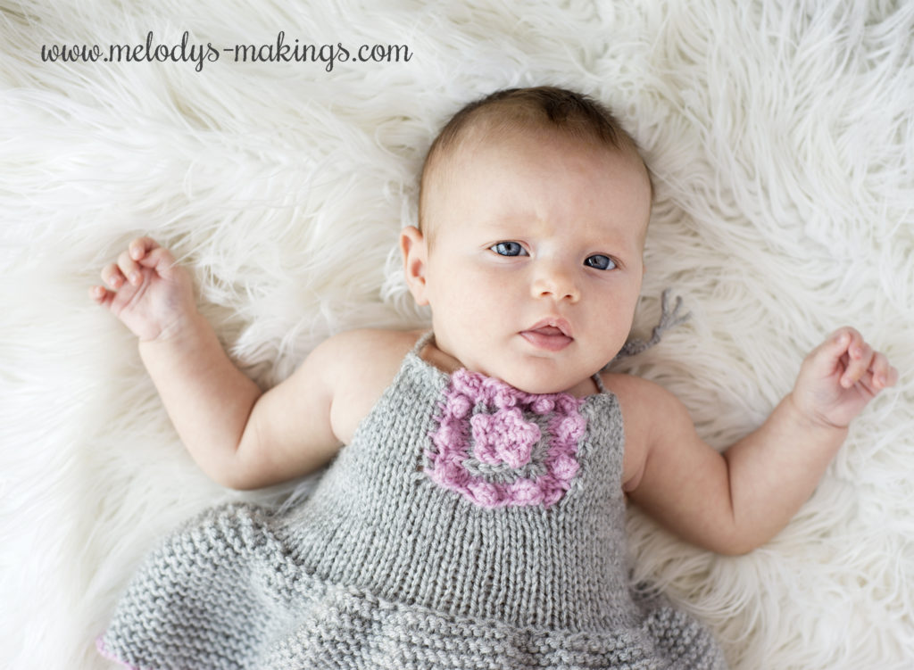 Baby Dress Knitting Pattern
