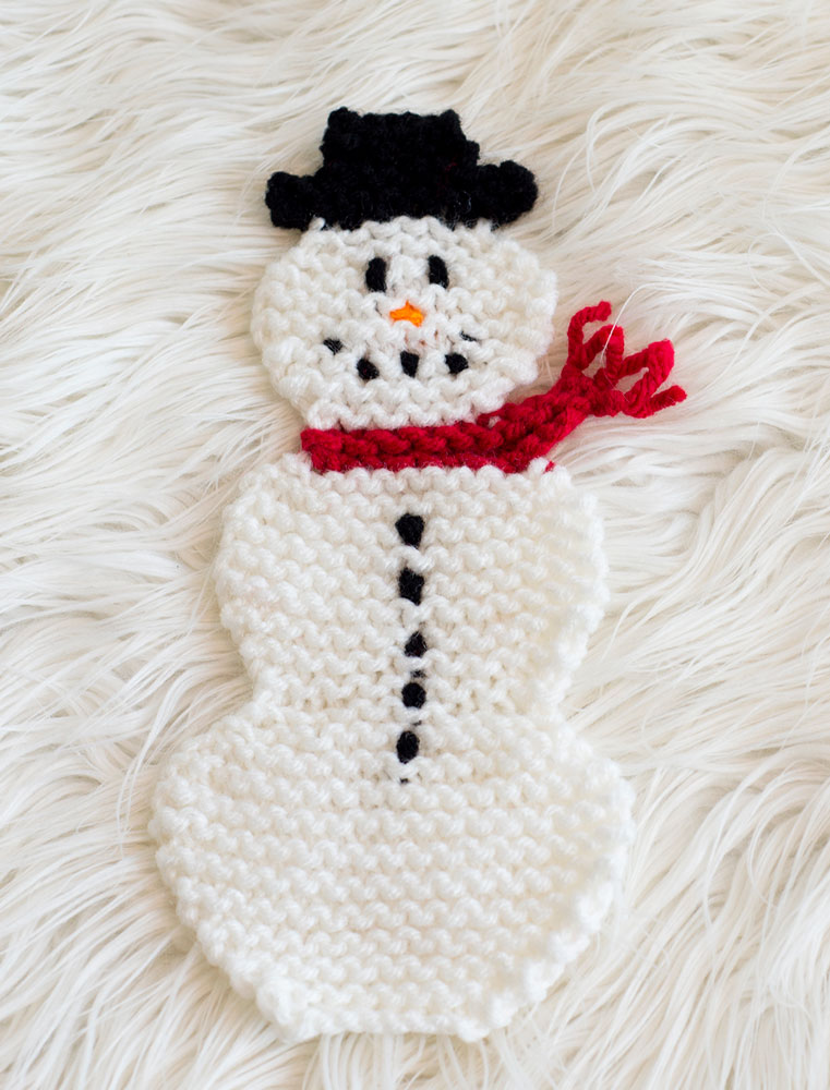 Knit Snowman Pattern